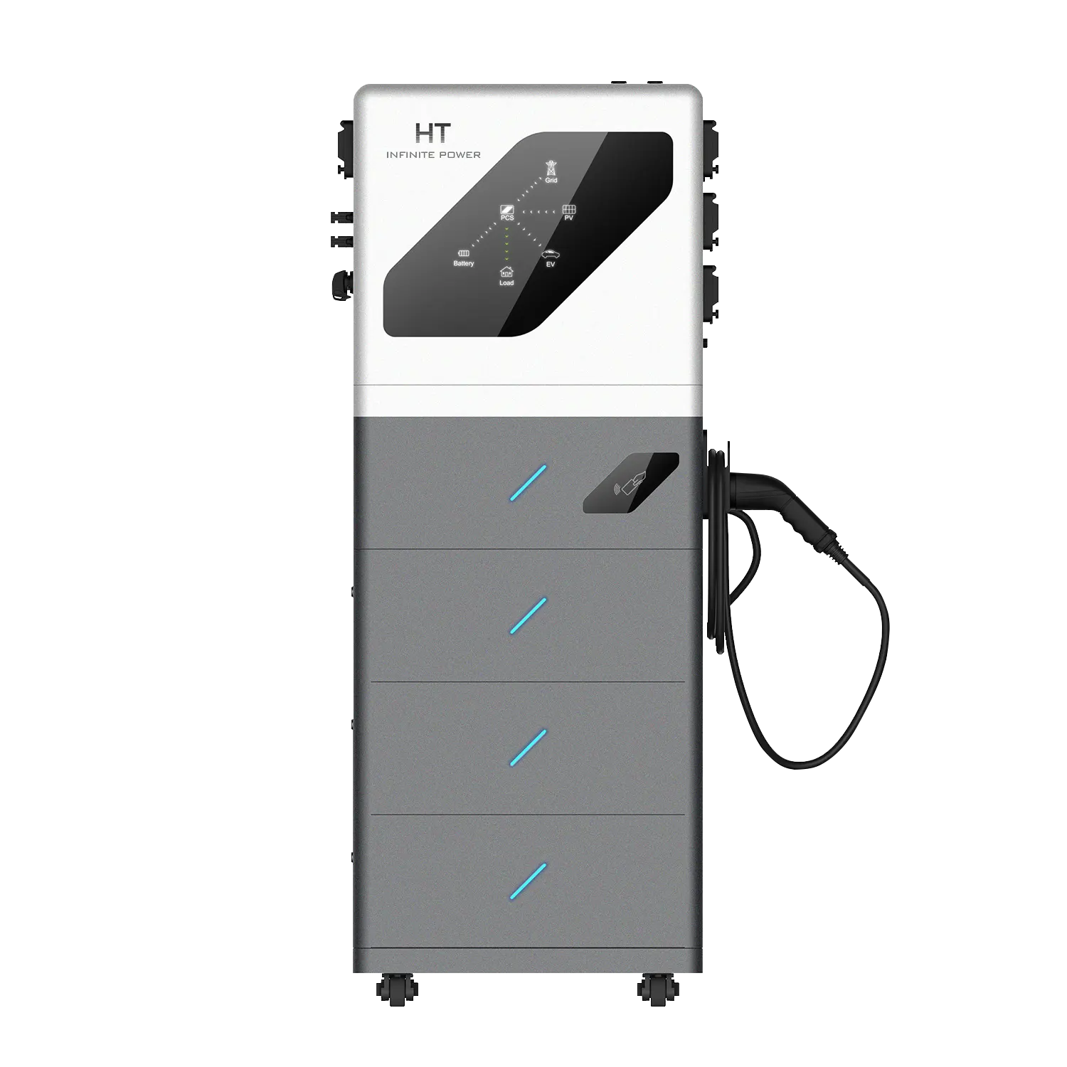 HT infinite power battery energy storage system supplier 5kwh-30kwh EV Charger With Battery Storage System